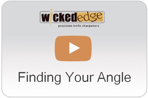 Wicked Edge Video Find your angle for the Wicked Edge